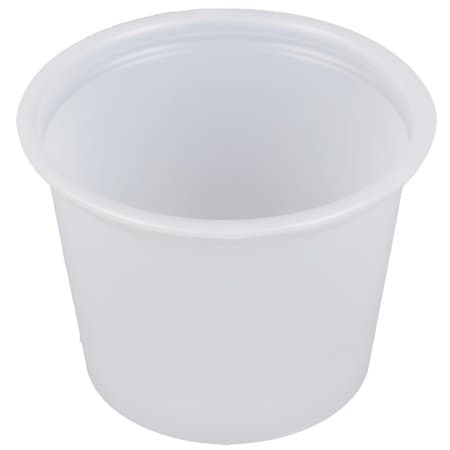 Solo Souffle Cup Without Graduations, Translucent, 1 oz. - Case of 2500 - Image 1