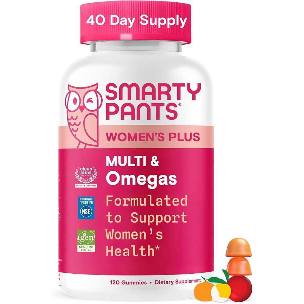 SmartyPants Womens Formula Multi and Omegas Eagle - Bottle of 120 - Image 1