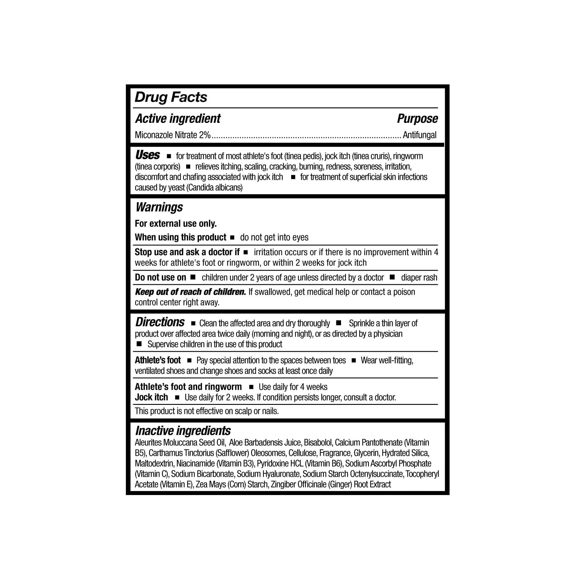 McKesson Thera Antifungal Body Powder, 3 oz - Image 3