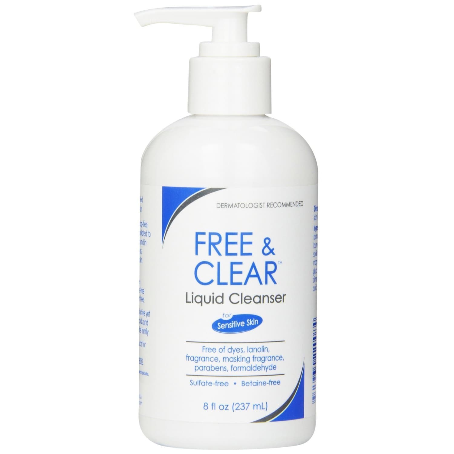 Free & Clear Liquid Cleaner for Sensitive Skin, 8 oz - Each - Image 1