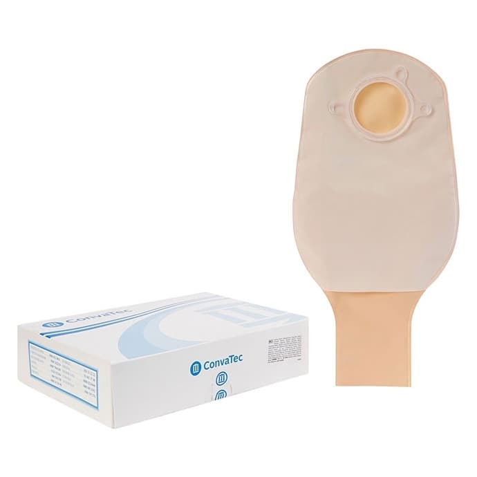 Natura Drainable Pouch, Clipped Closure, no Filter, 1-3/4 Inch - Box of 10 - Image 1