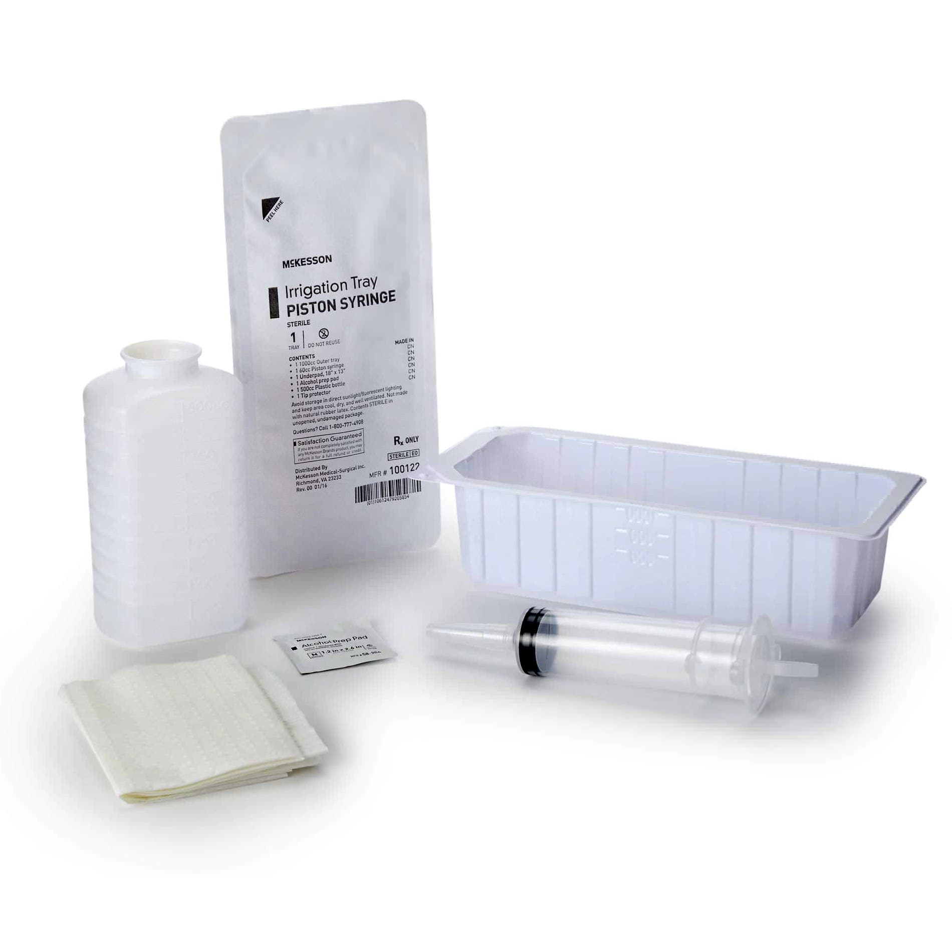 McKesson Irrigation Tray Sterile - Case of 20 - Image 1