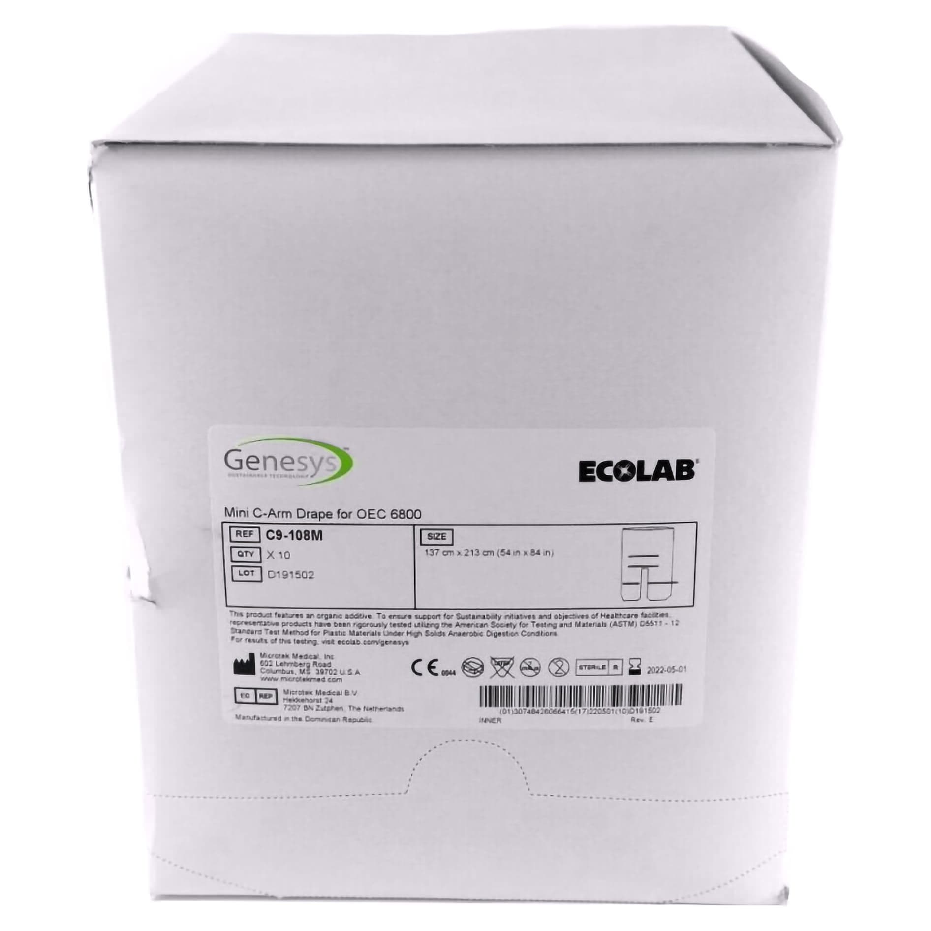 OEC 6800 C-Arm Drape, 54 x 84 Inch