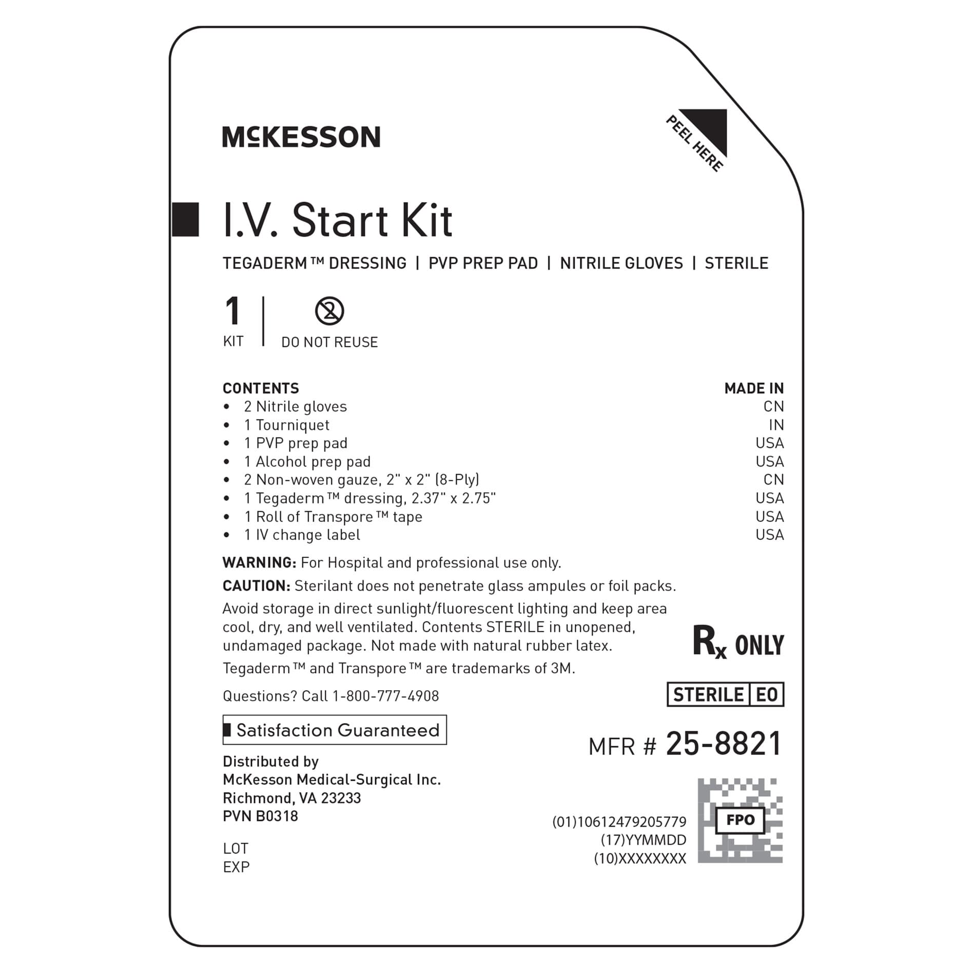 McKesson I.V. Start Kit - Image 3