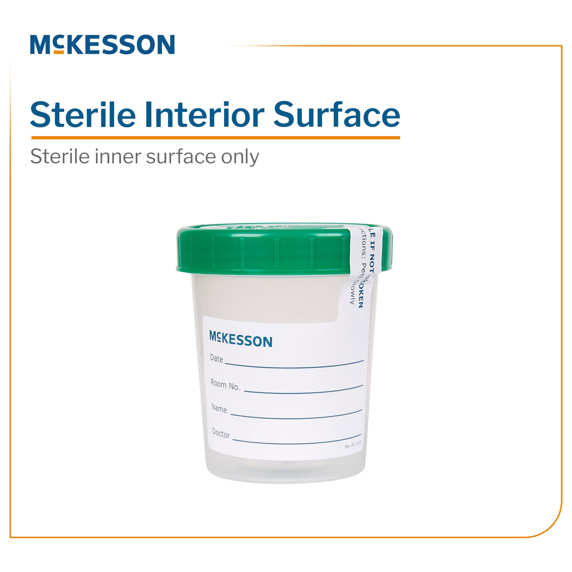 McKesson Translucent Specimen Container - Image 2