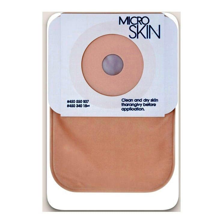 Cymed Colostomy One-piece Closed-end Pouch, 1-1/2 Inch - Box of 15 - Image 1