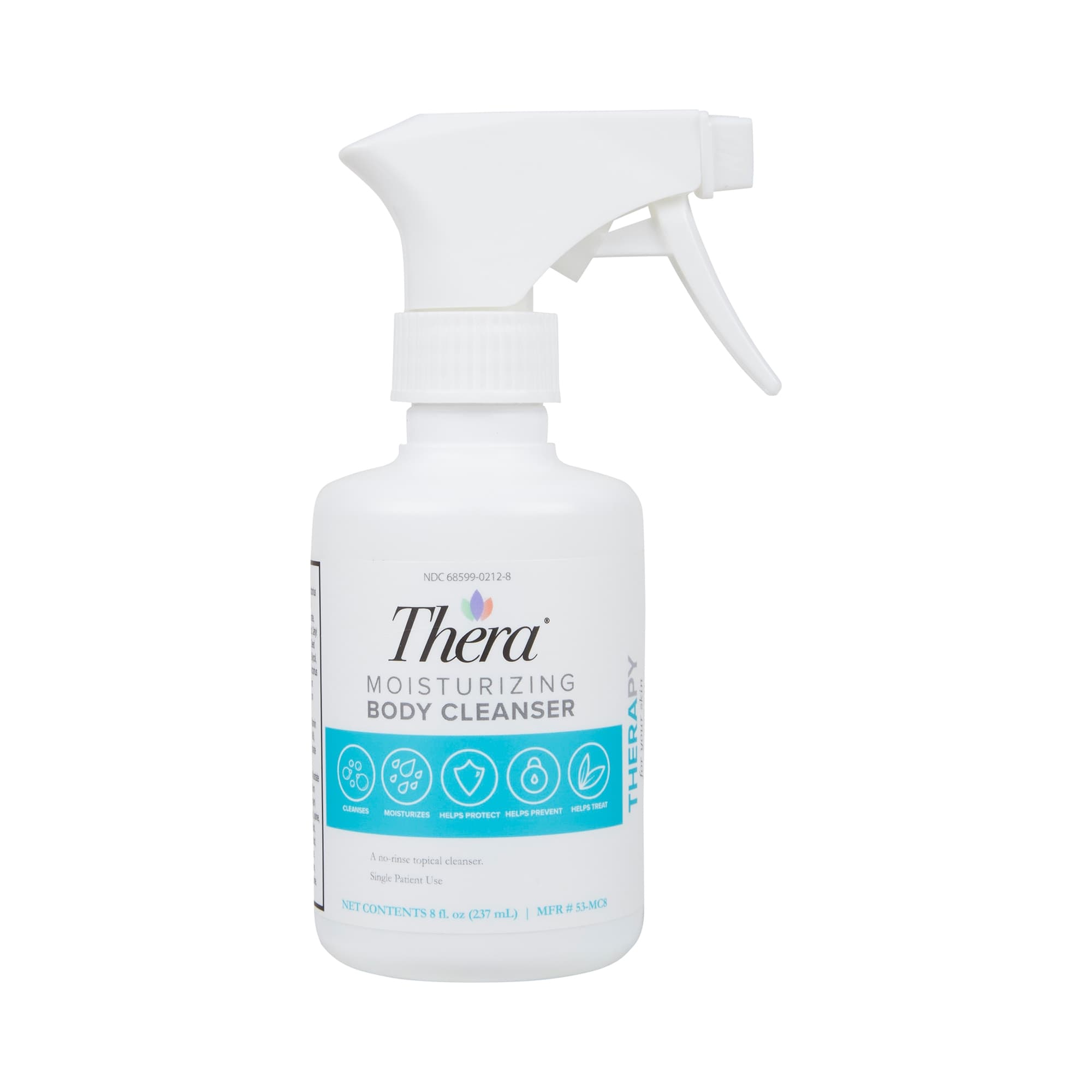 Thera Moisturizing Body Cleanser, 8 oz - Case of 12 - Image 1