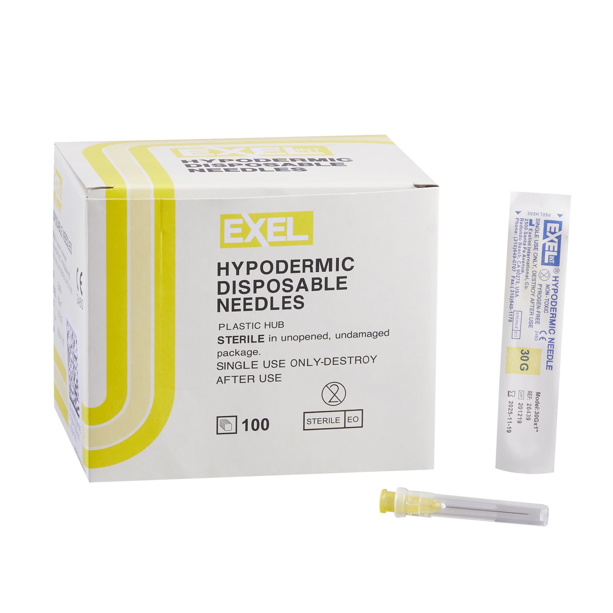 Exelint Hypodermic Needles For Specialty Use