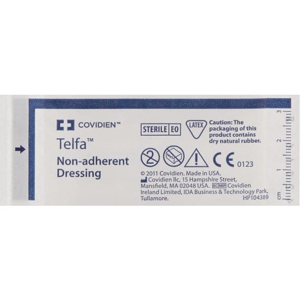 Kendall Telfa Ouchless Non-Adherent Pad, Cotton, 3" x 4"