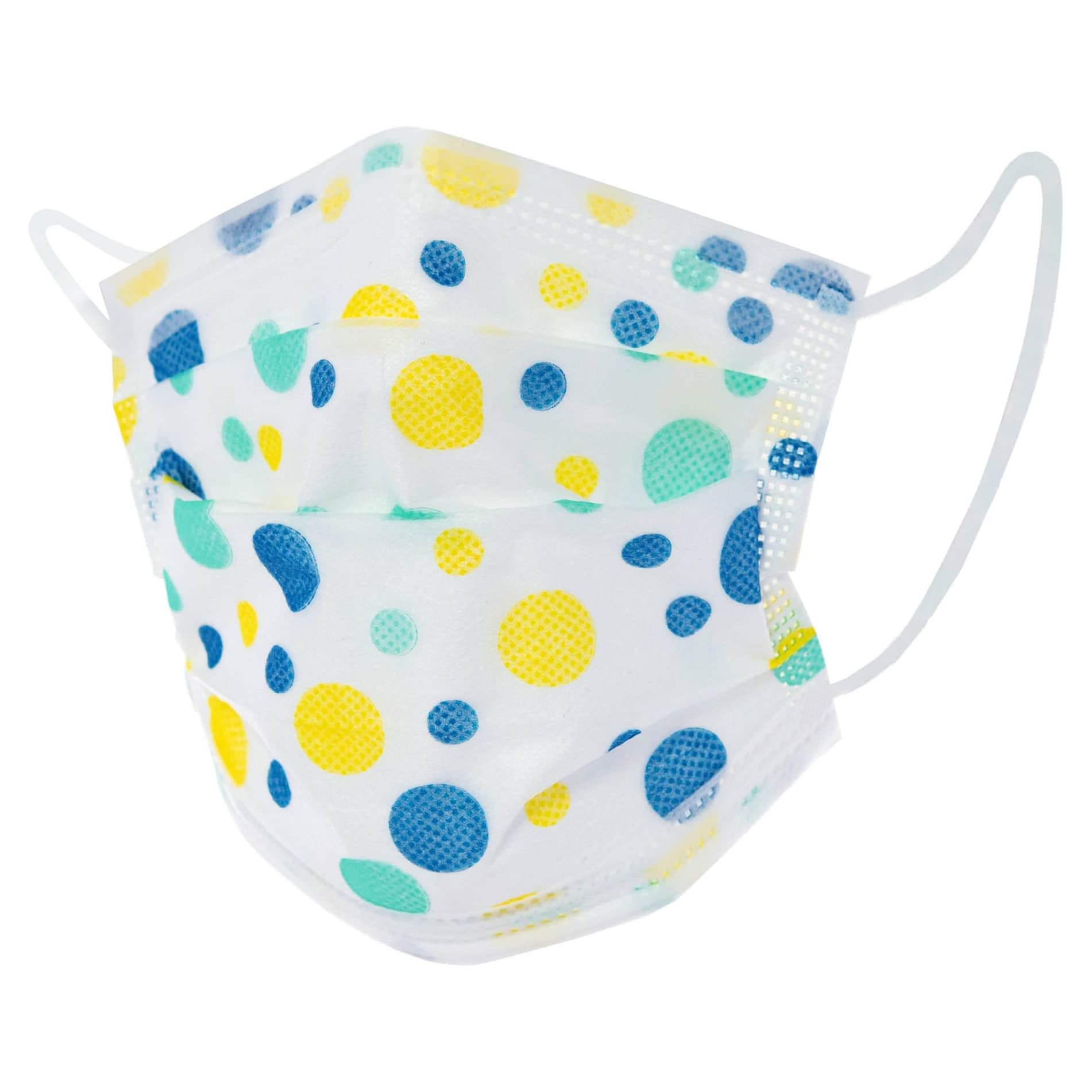 McKesson ASTM Level 1 Earloop Procedure Mask for Children - Image 2