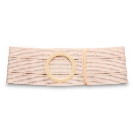 Nu-Form 3" Regular Ostomy Belt without Prolapse, Medium Oval, XL, Beige - Image 1