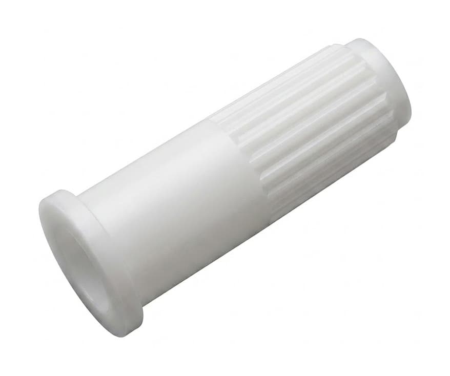 B. Braun Female Luer Lock Replacement Cap, White - Case of 100 - Image 1