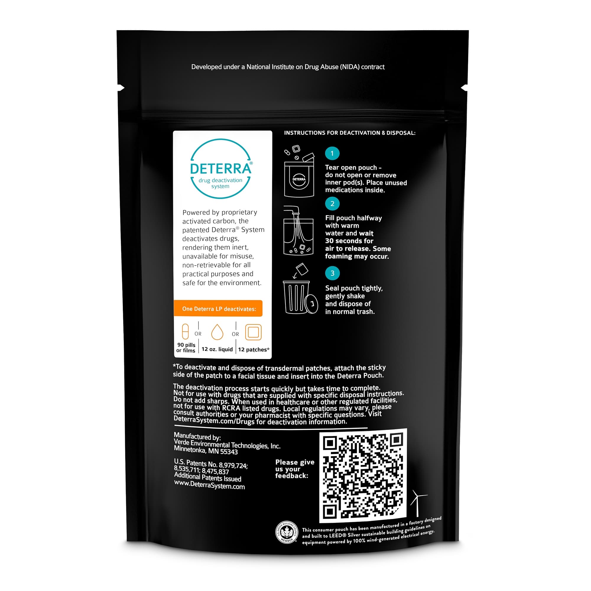 Deterra Drug Deactivation Disposal Pouch - Image 4