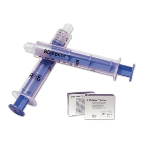 Epilor LOR Syringe, Luer Slip Tip - Case of 50 - Image 1
