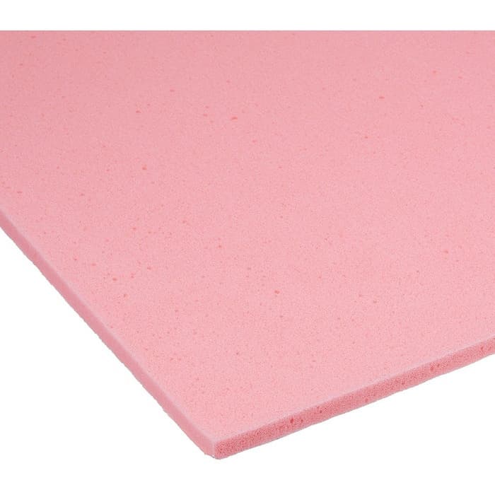 Rolyan Temper Foam Orthopedic Padding, 16 x 24 Inch, Pink - Case of 2 - Image 1