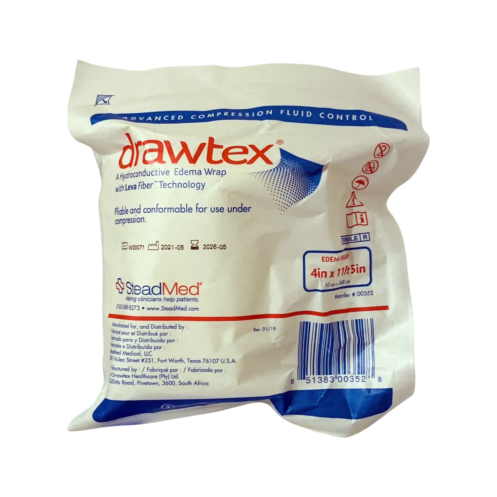 Urgo Medical Drawtex Edema Wrap - Box of 5 - Image 3
