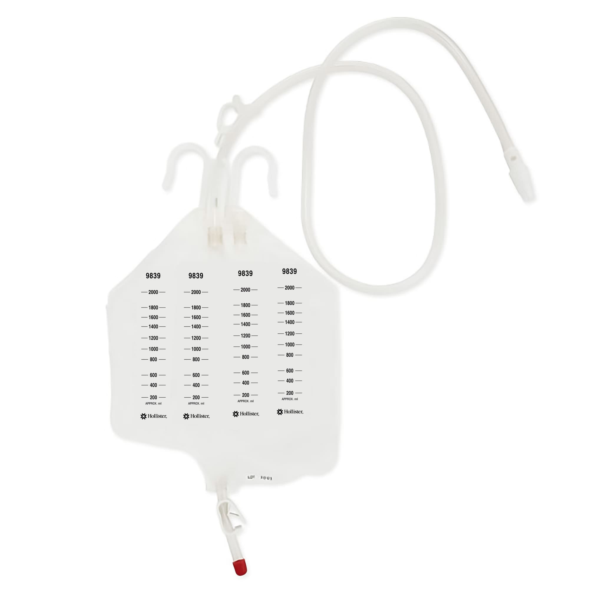 Hollister Bedside Drainage Collector System with Anti-Reflux Valve - Image 1