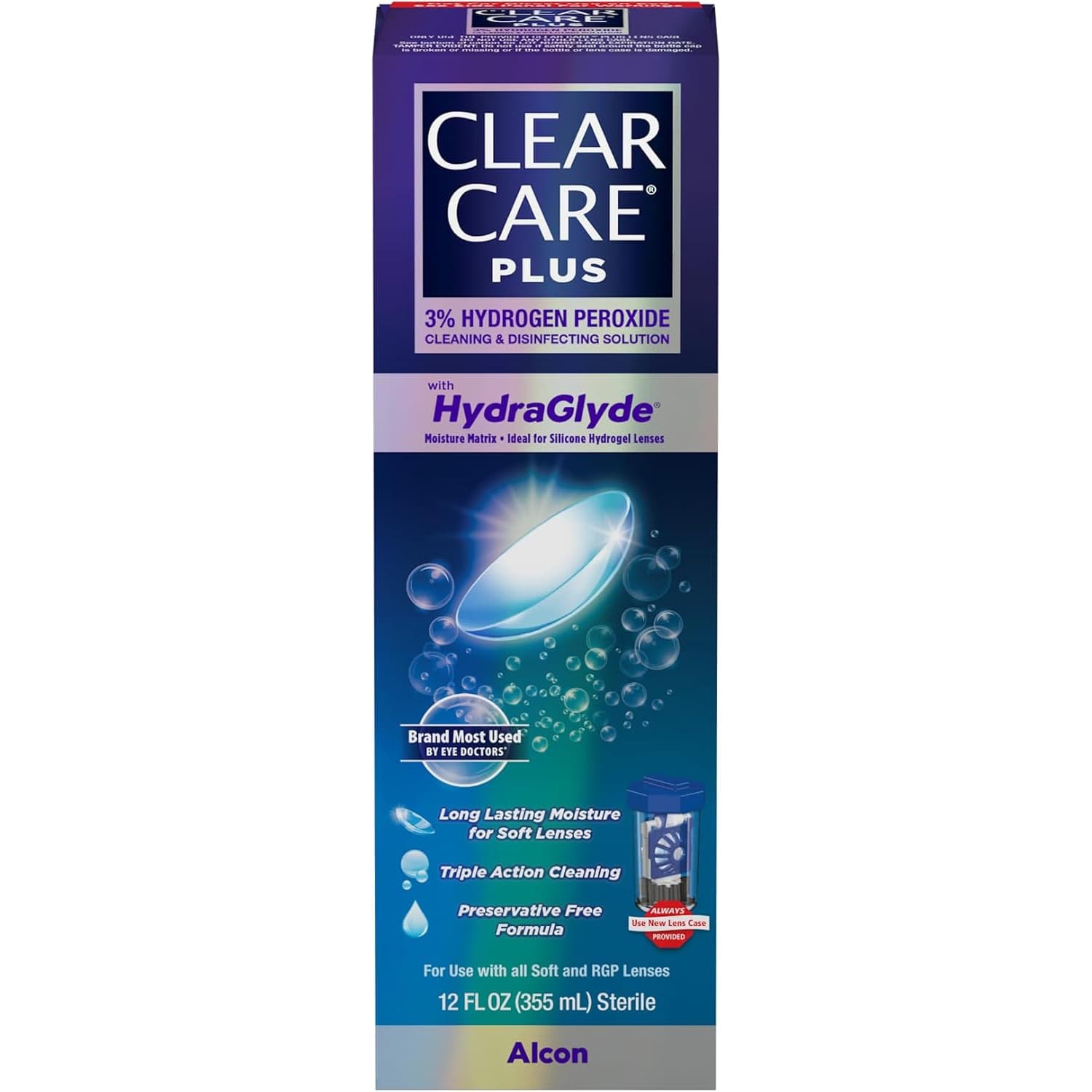 Alcon Clear Care Plus Cleaning and Disinfecting Lens Care Solution - Image 2