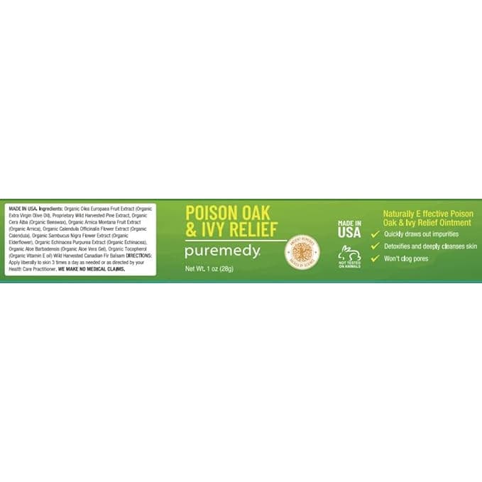 Puremedy Poison Oak and Ivy Relief Ointment, 1 oz - Each - Image 3