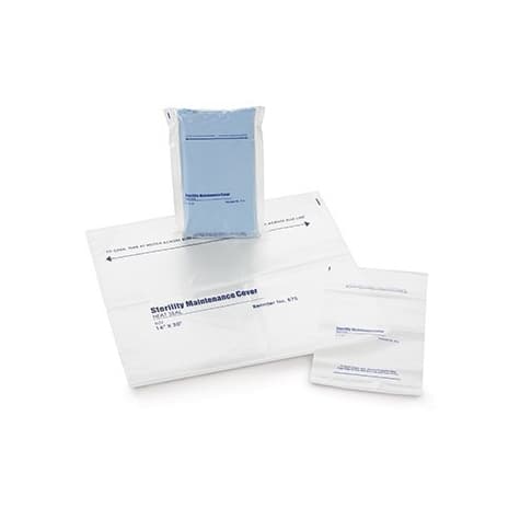 Medegen Sterility Maintenance Covers, Clear-Blue
