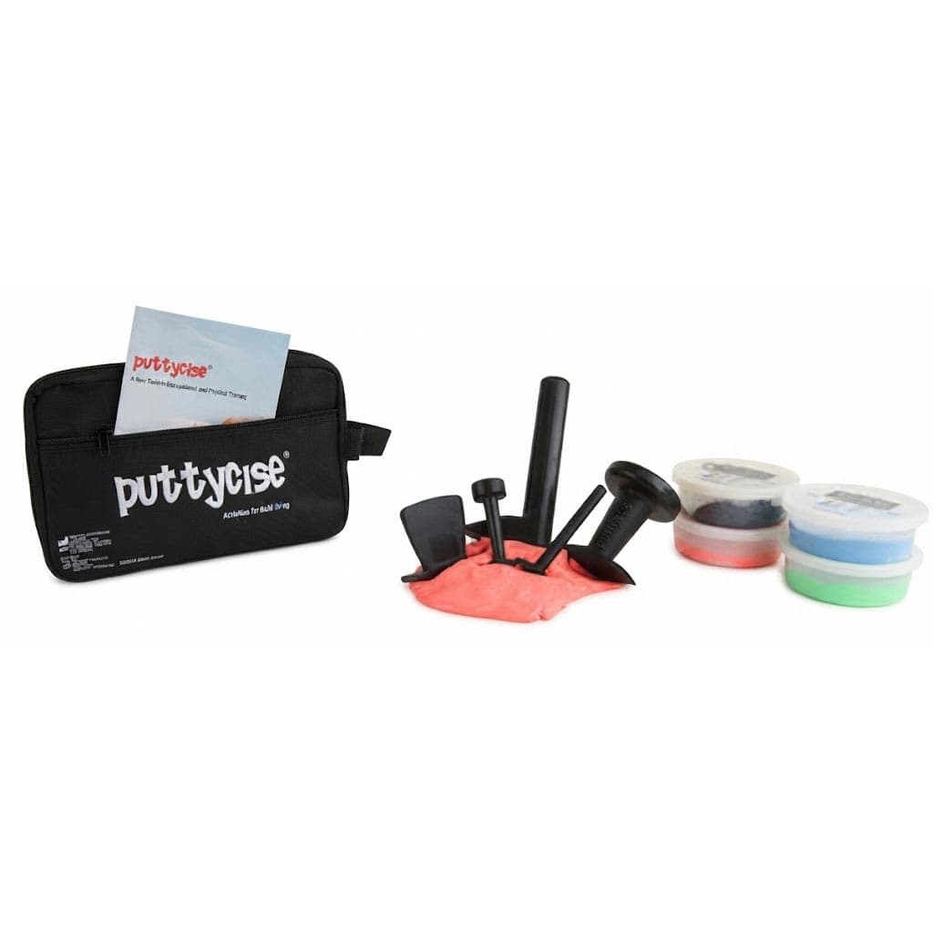 Puttycise Theraputty Tool Set With Putties, Hard, 6 Oz - Image 1