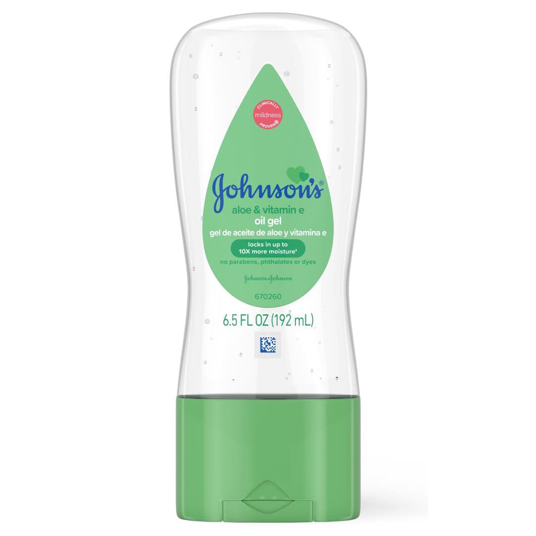 Johnson's Baby Oil Bottle, 6.5 oz