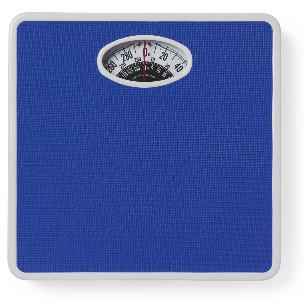 Medline Mechanical Floor Scale, 300 lb Capacity