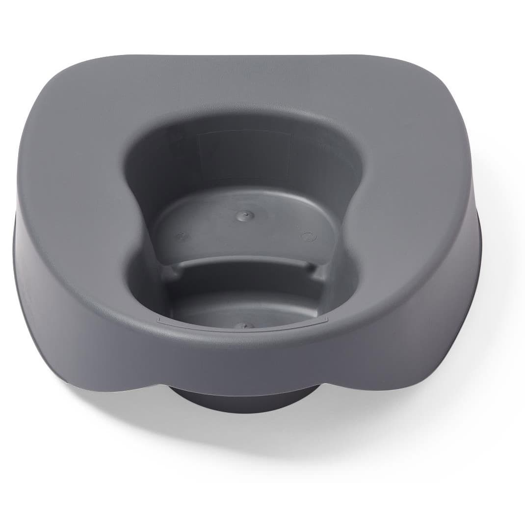 Durafit Bariatric Contour Bedpan, Graphite - Image 1