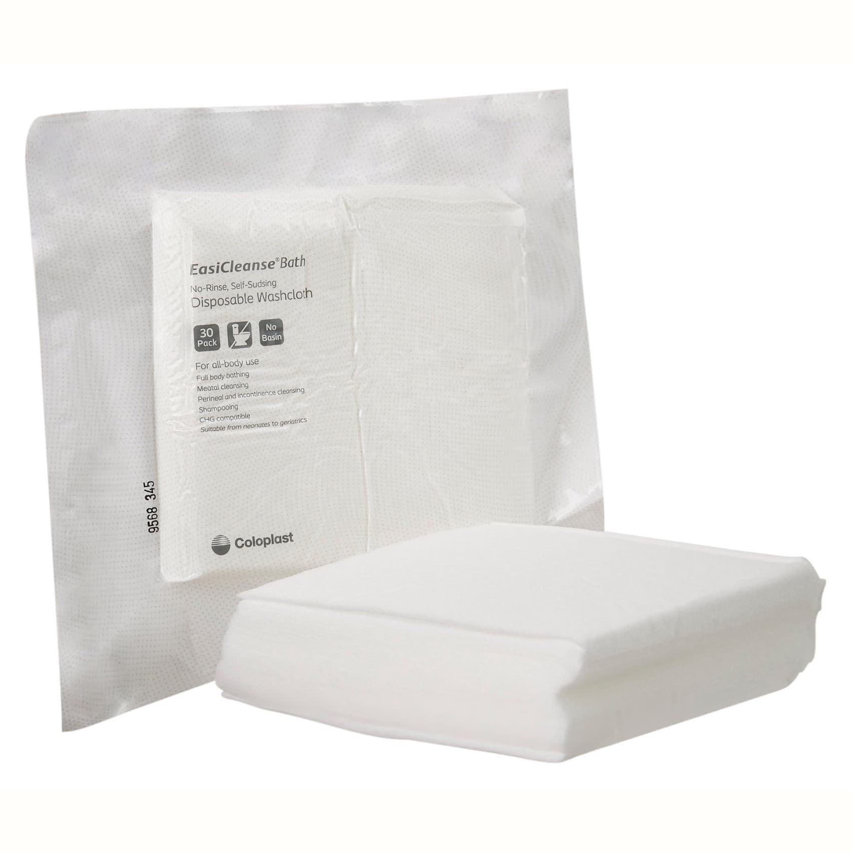 Bedside-Care EasiCleanse Rinse-Free Bath Wipe, 7-9/10 x 7-9/10 Inch - Case of 900 - Image 1