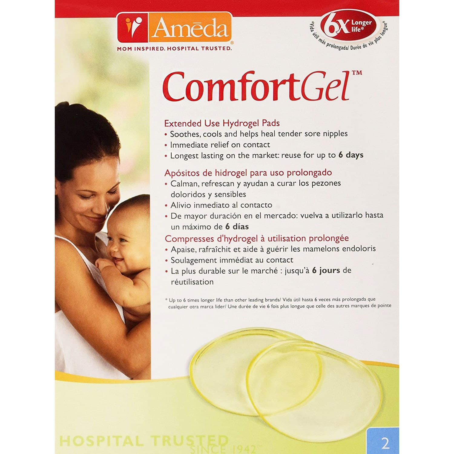 Ameda ComfortGel HydroGel Pads - Each