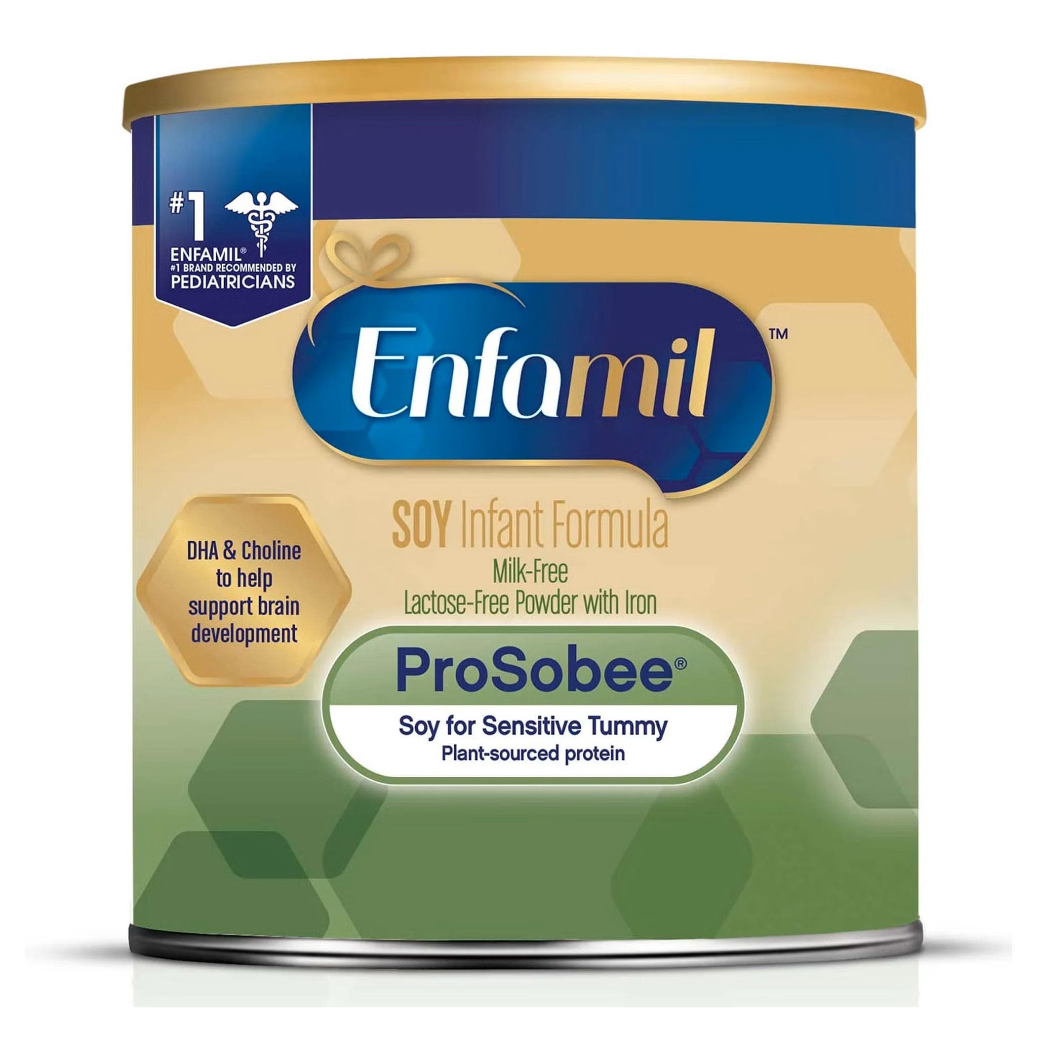 Enfamil ProSobee Soy Infant Formula, Powder, 20.9 oz, 20 Cal - Case of 4 - Image 1