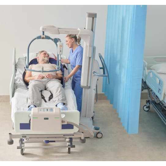 Arjo Maxi Move 5 Multifunctional Patient Floor Lift - 500 Lbs. - Image 2