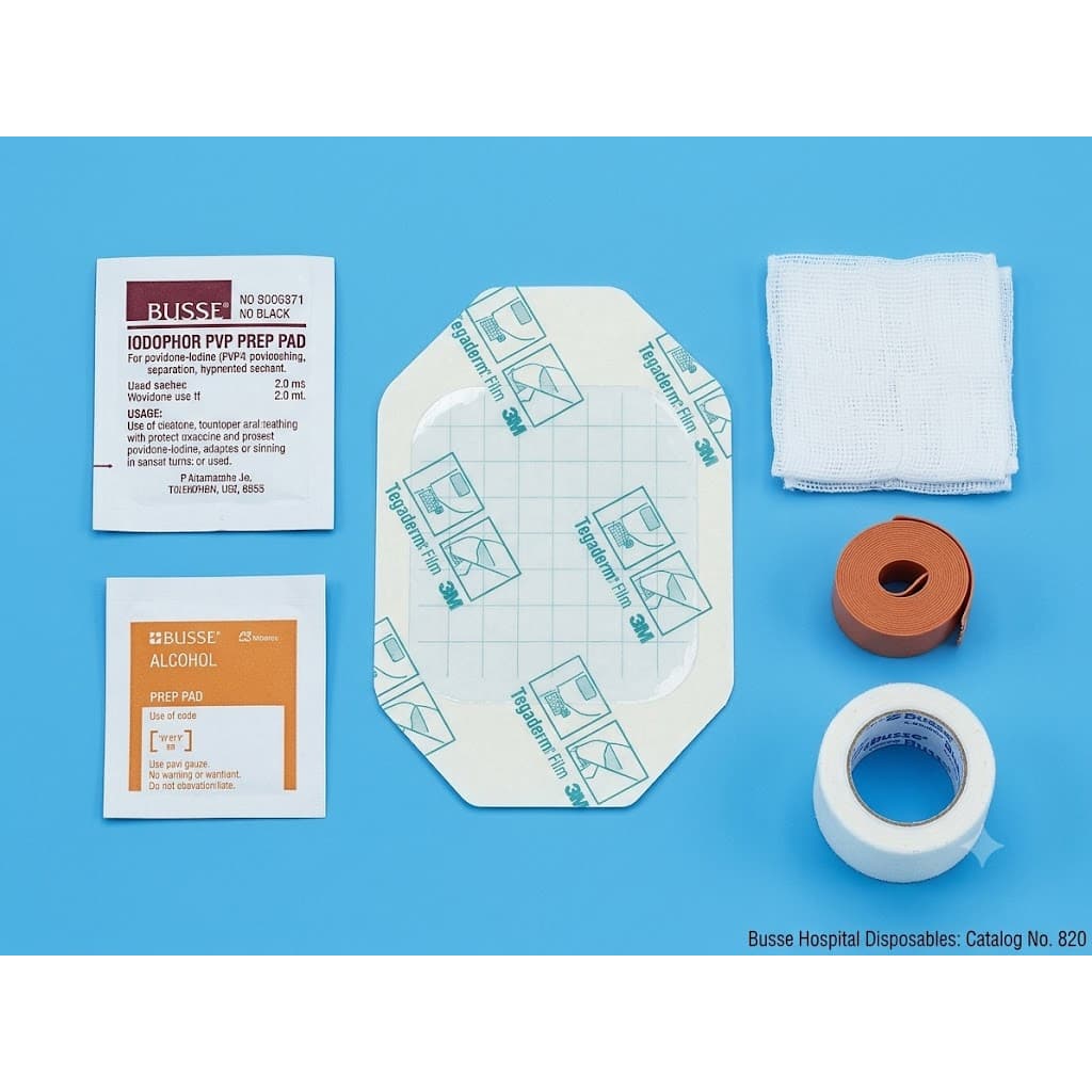 Busse Hospital Disposables IV Start Kit - Case of 50 - Image 1