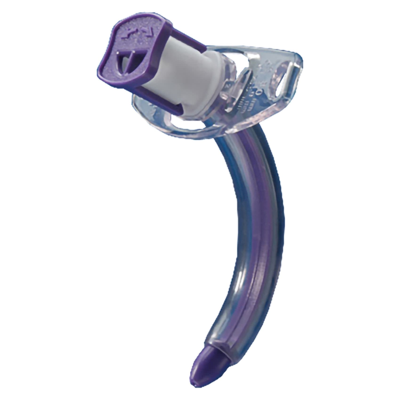 BLUselect Tracheostomy Tube with Wedge, Uncuffed, Non-Fenestrated