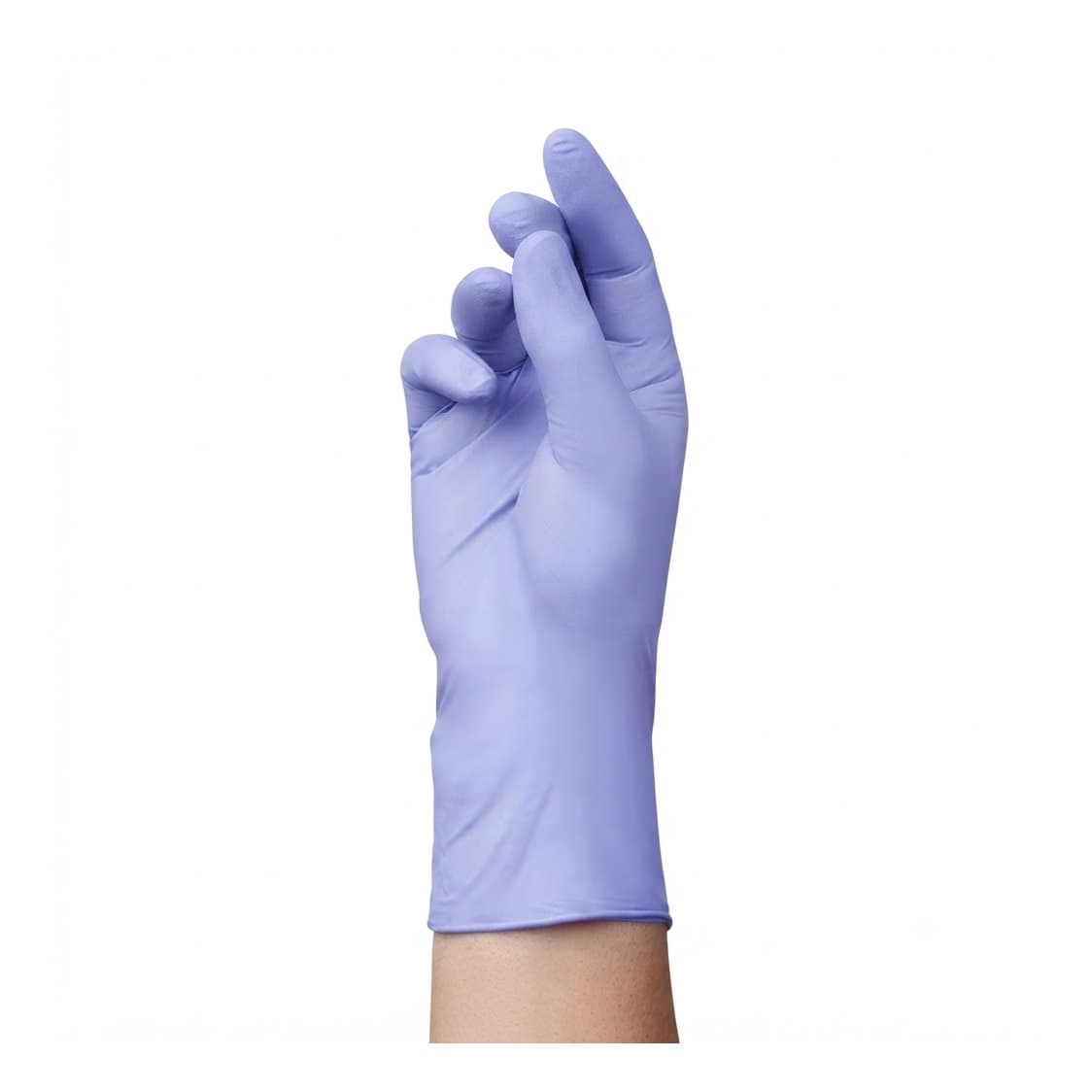 Cardinal Flexal Nitrile Powder Free Exam Gloves, Blue, Small - Case of 2000 - Image 1