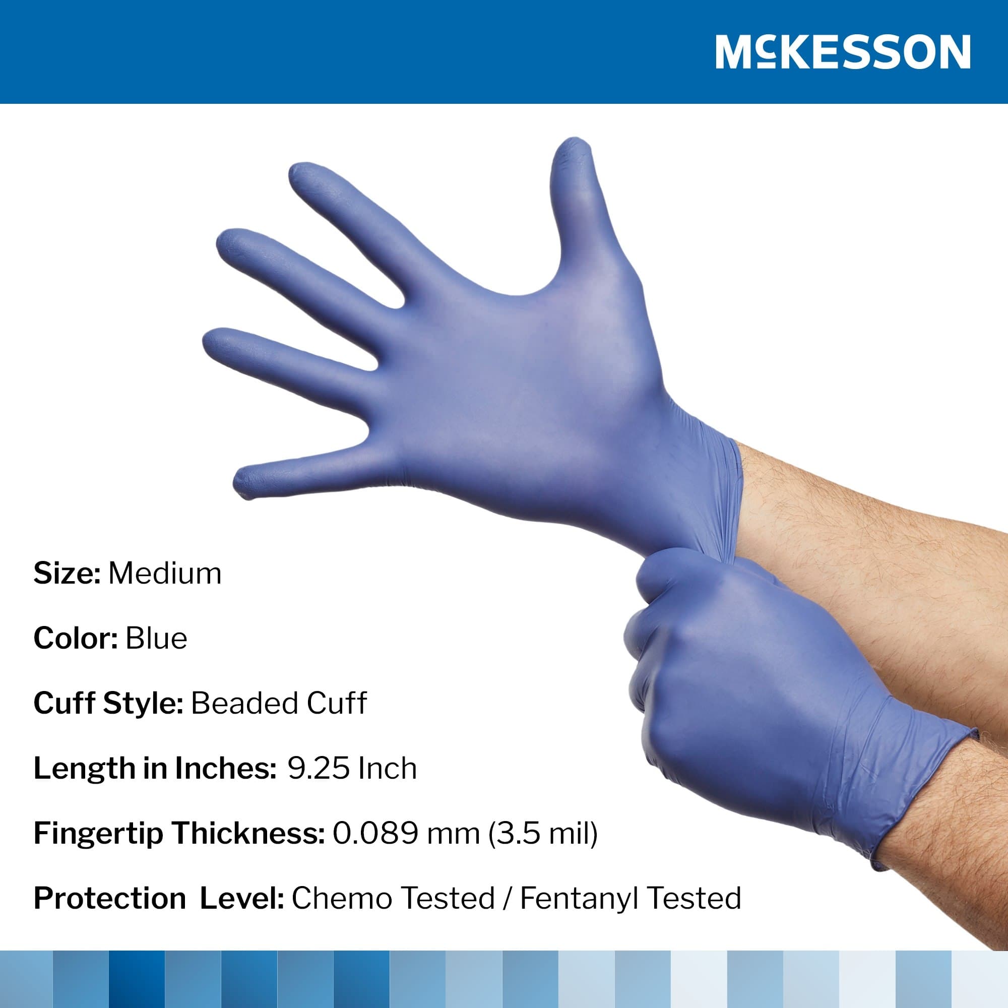 McKesson Confiderm LDC Exam Gloves - Image 2