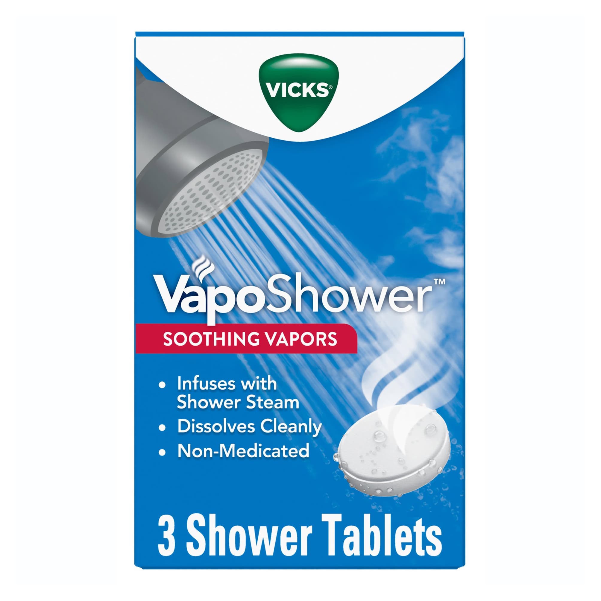 Vicks VapoShower Soothing Vapours Tablet - Image 1