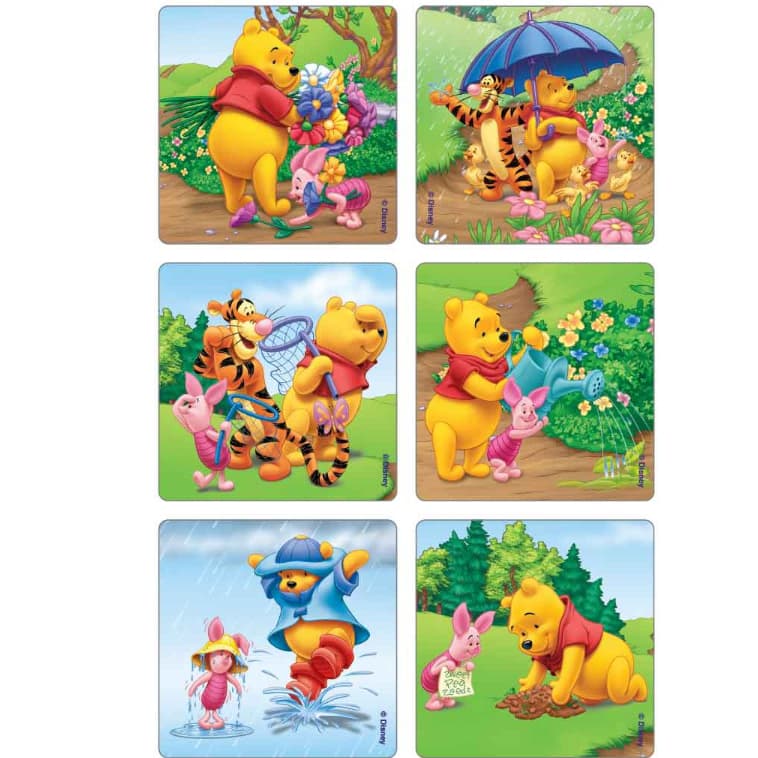 Medibadge Kids Love Stickers, Pooh - Package of 90 - Image 1