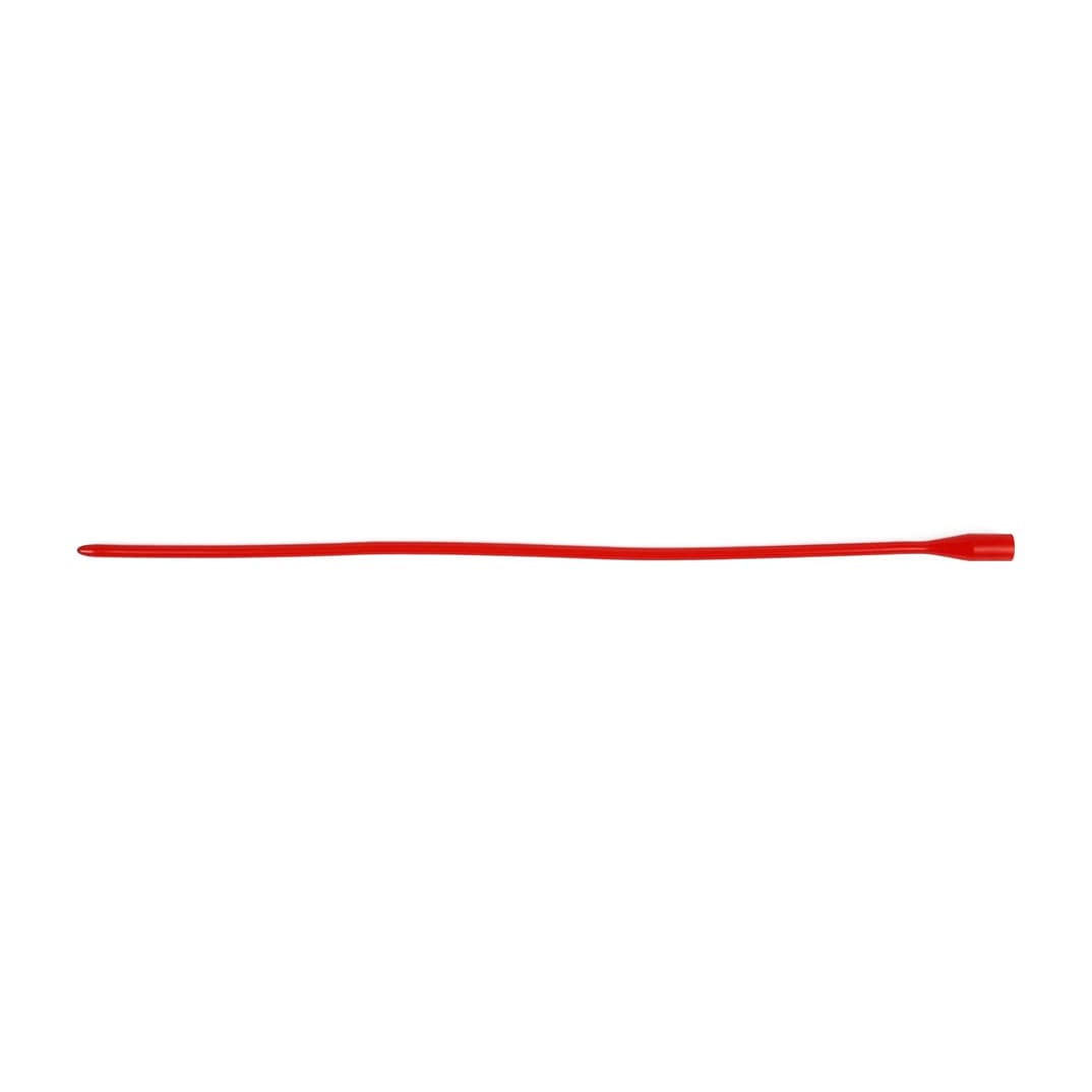 Dover Robinson Red Rubber Urethral Catheter, 12 Fr - Case of 100 - Image 1