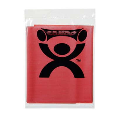 CanDo Low Powder Pre-cut Exercise Band, Red, light - Image 1