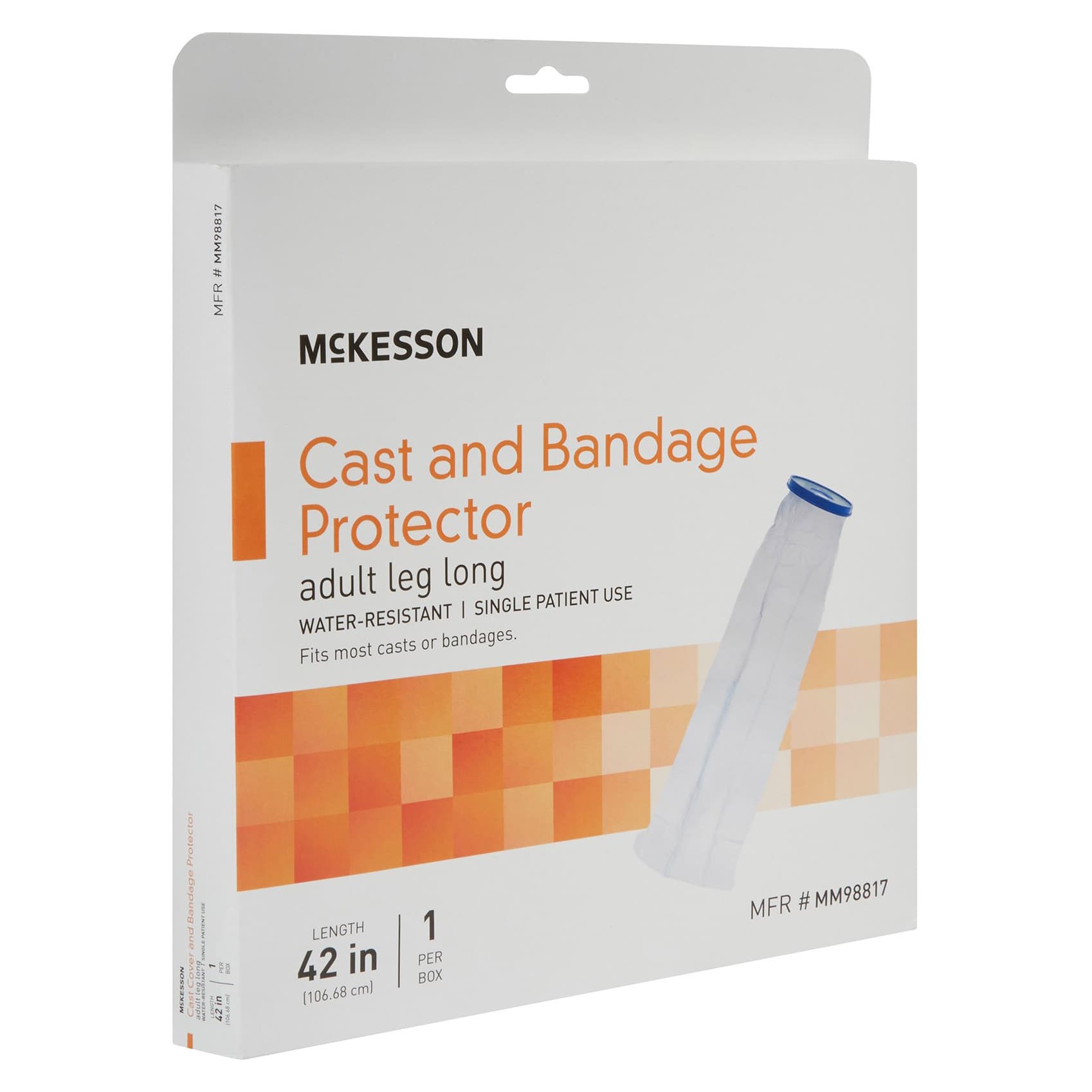 McKesson Leg Cast Cover Adult, 42 Inch, Long - Image 1