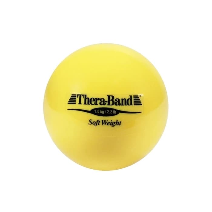 TheraBand Soft Weight, Yellow, 2.2 lbs - Image 1