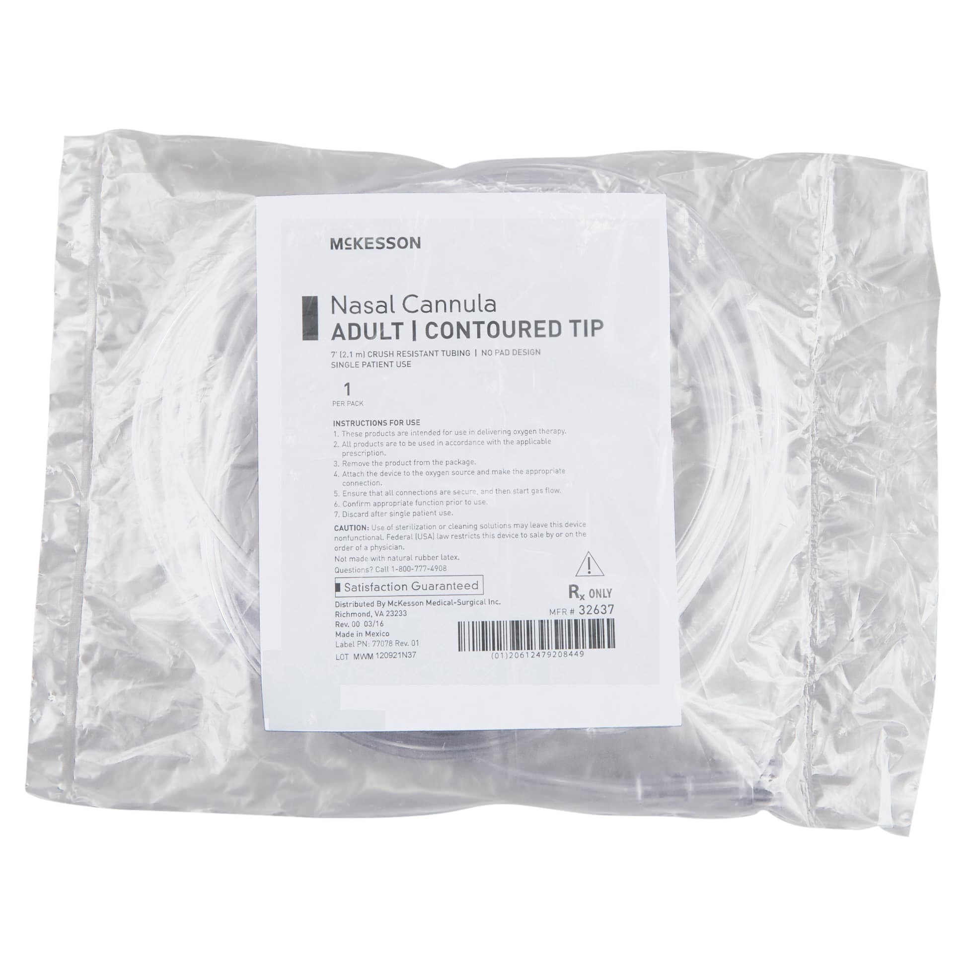 McKesson Nasal Cannula Over Ear Low Flow Rate - Image 2