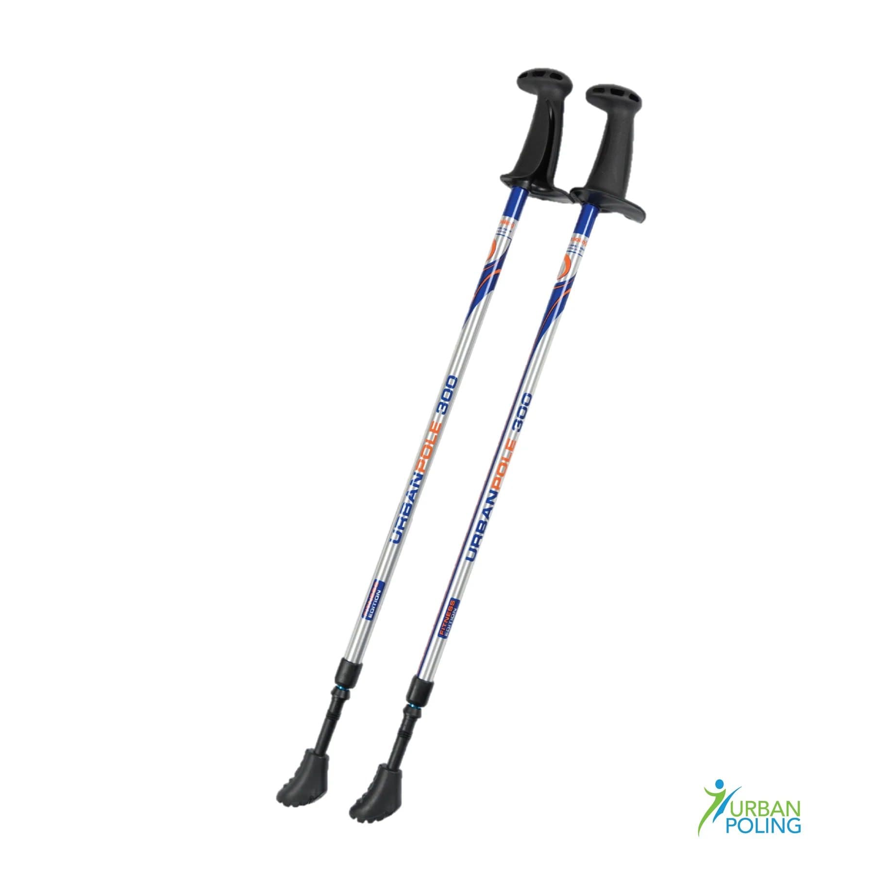 Urban poling series 300 poles for nordic walking and fitness - Image 2