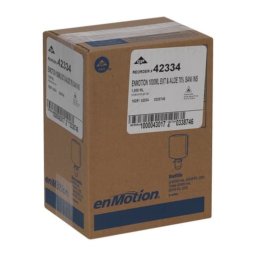 enMotion Gen2 Foam Hand Sanitizer with Moisturizer, 1000 mL - Case of 2 - Image 5