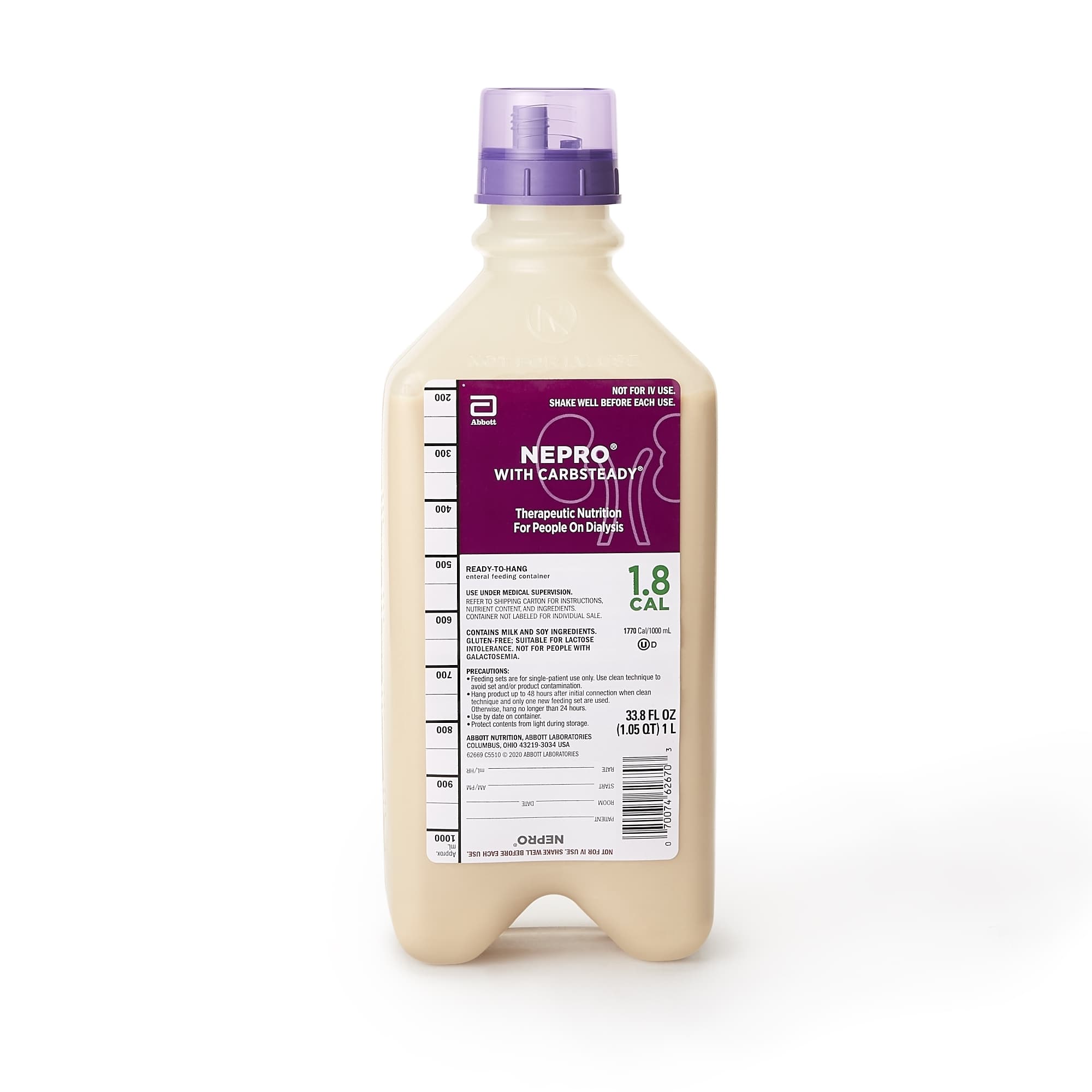 Nepro RTH Therapeutic nutrition with Carbsteady for people on dialysis