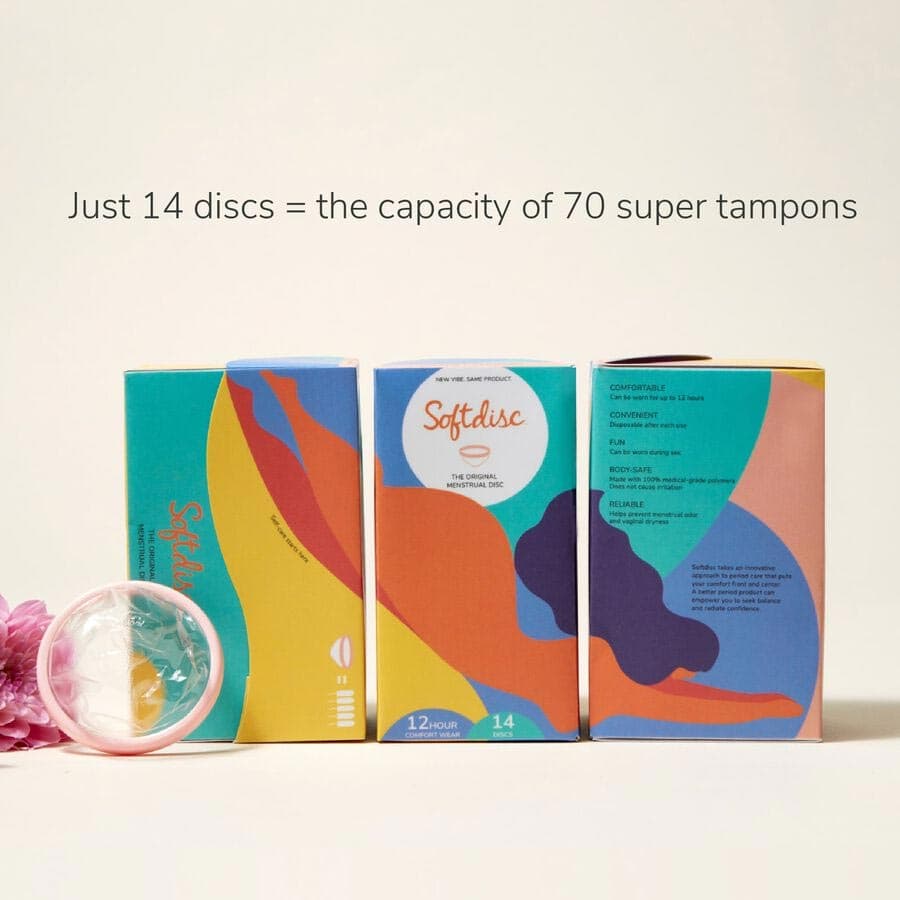 Softdisc Original Menstrual Discs - Box of 14 - Image 3
