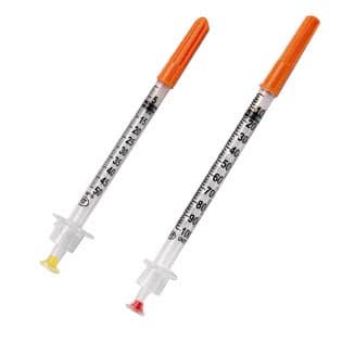 Retractable Vanishpoint Insulin Safety Syringes Insulin, 0.5ml, 30G x 1/2", U-100 - Case of 800 - Image 1