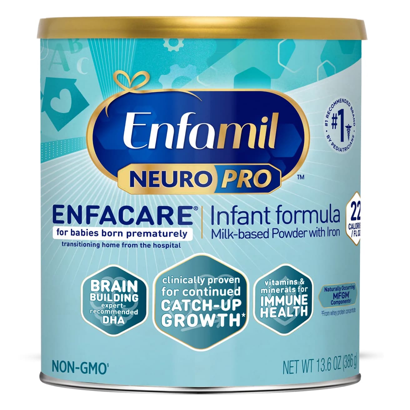 Enfamil NeuroPro EnfaCare Milk-Based Infant Formula, 13.6 oz - Case of 6 - Image 1