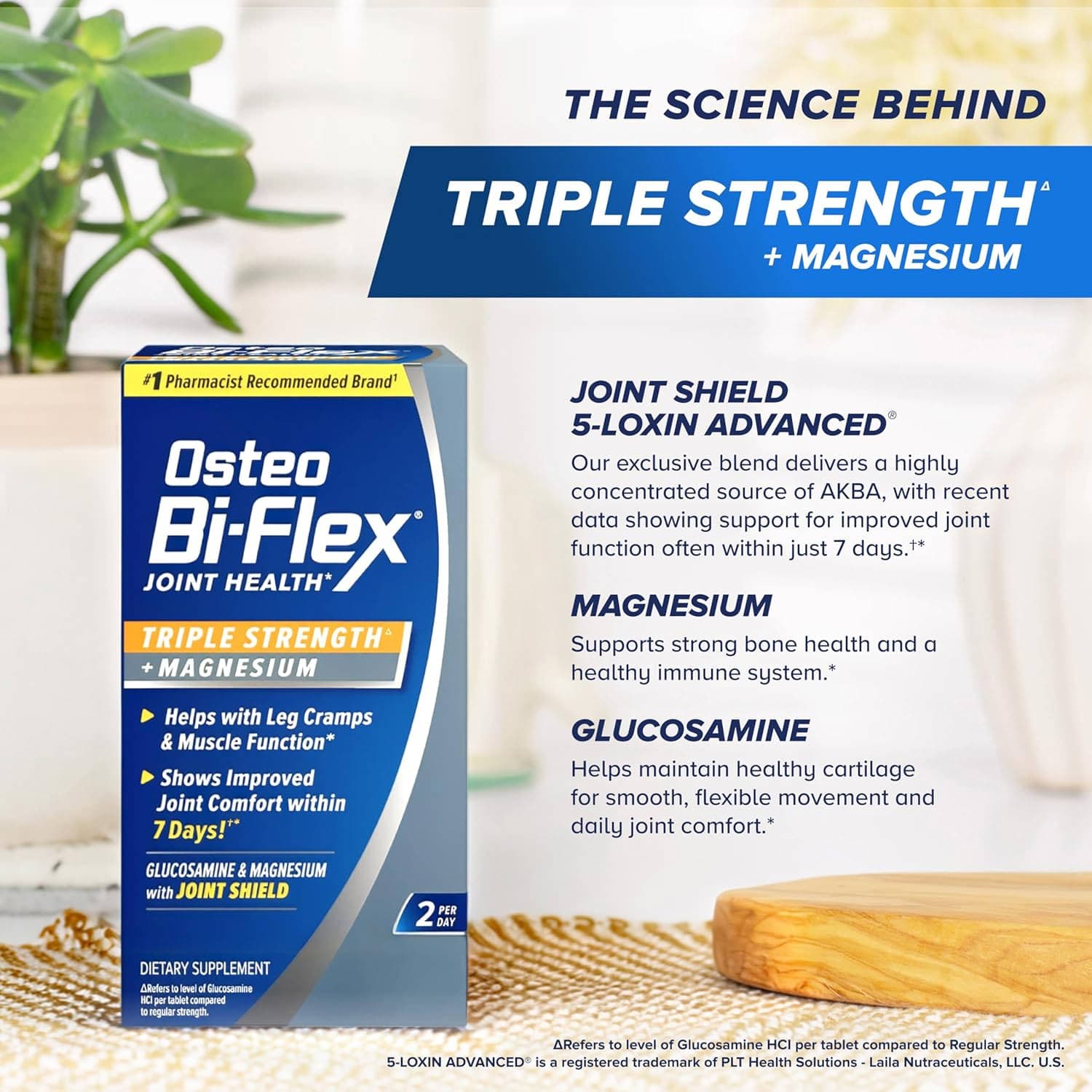 Osteo Bi-Flex Triple Strength + Magnesium - Pack of 80 - Image 3